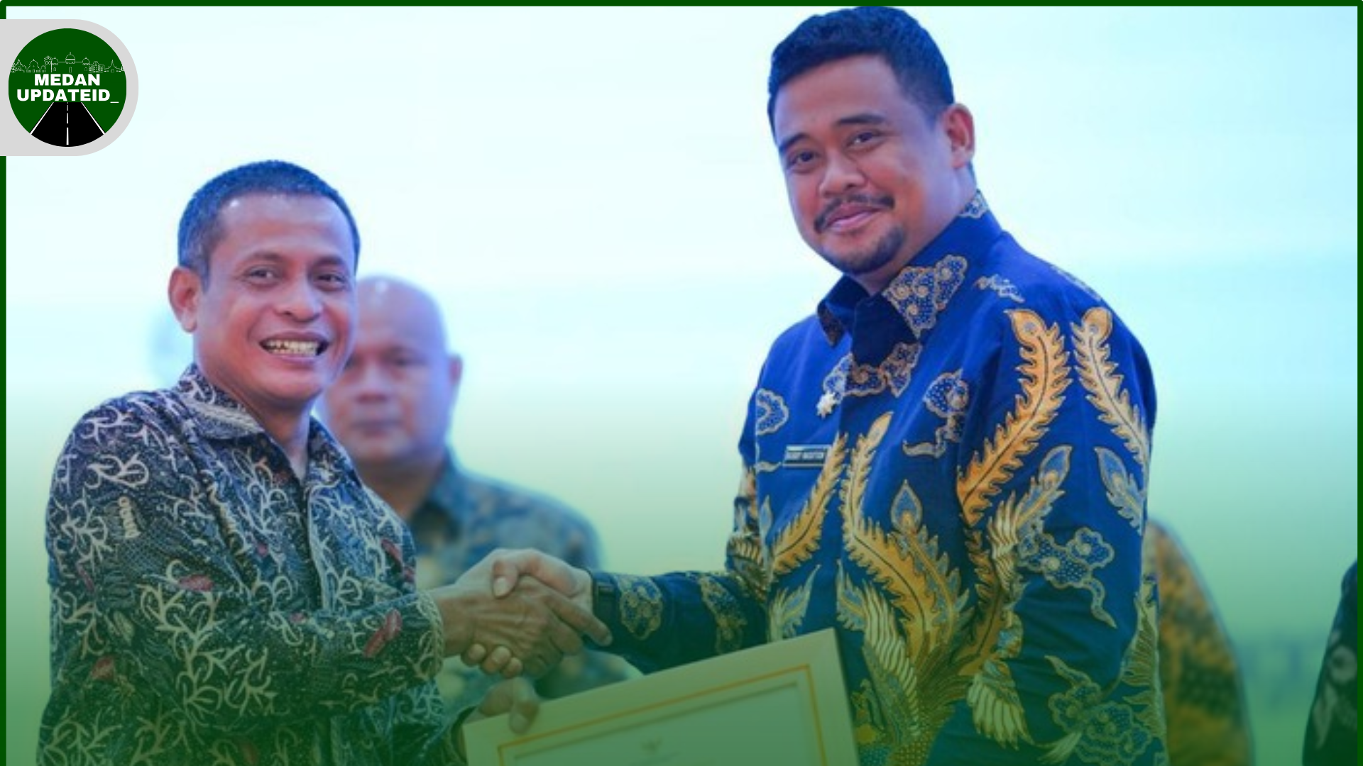 Bobby Nasution Raih Penghargaan KPK atas Penataan PSU Tertinggi di Medan